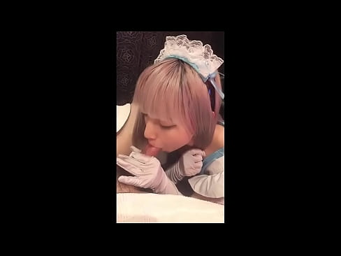 ❤️ Idol Japanese [mayuka], Aṣọ iranṣẹbinrin Faranse, apakan 1, ifefẹfẹ ati fifẹ kuro pẹlu ipara ❤️❌ Ohun onihoho ti ile  ❌️❤